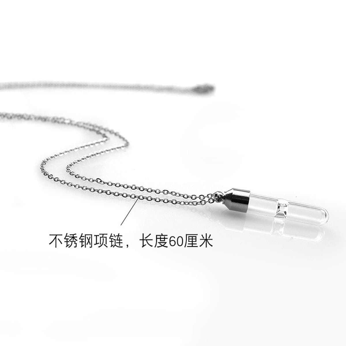 Фабрика оптовая завинченная проволока может открыть мини-желание стеклянная бутылка ожерелье дрейфовая бутылка подвеска