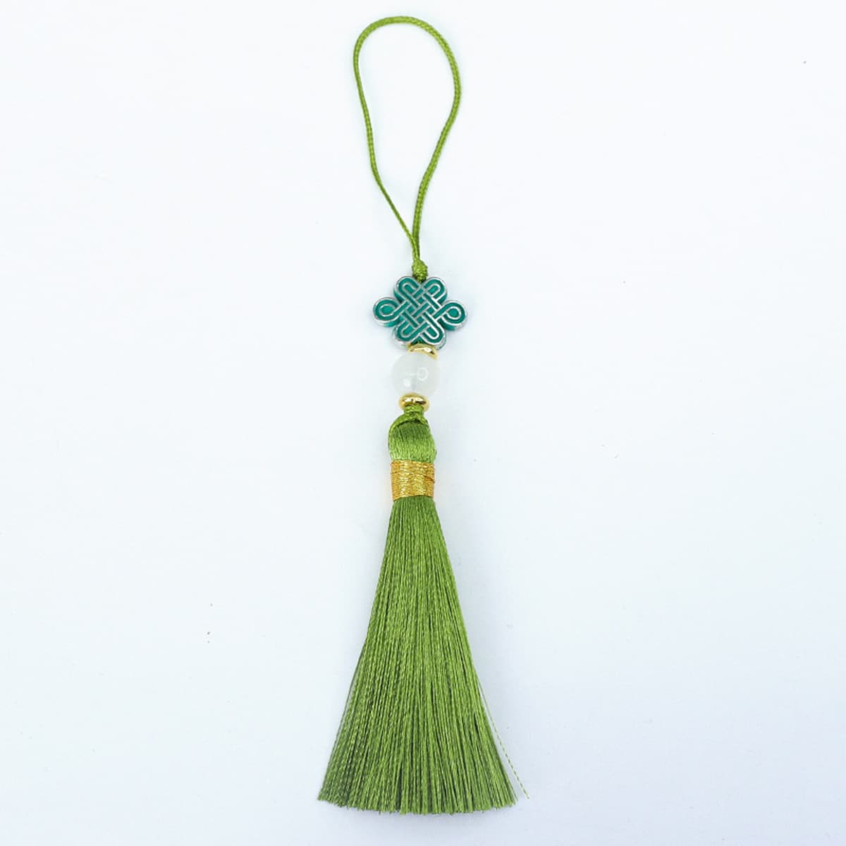 Перегородчатая китайская перевязка шип DIY кисточкой костюм шип кулон вентилятор аксессуары