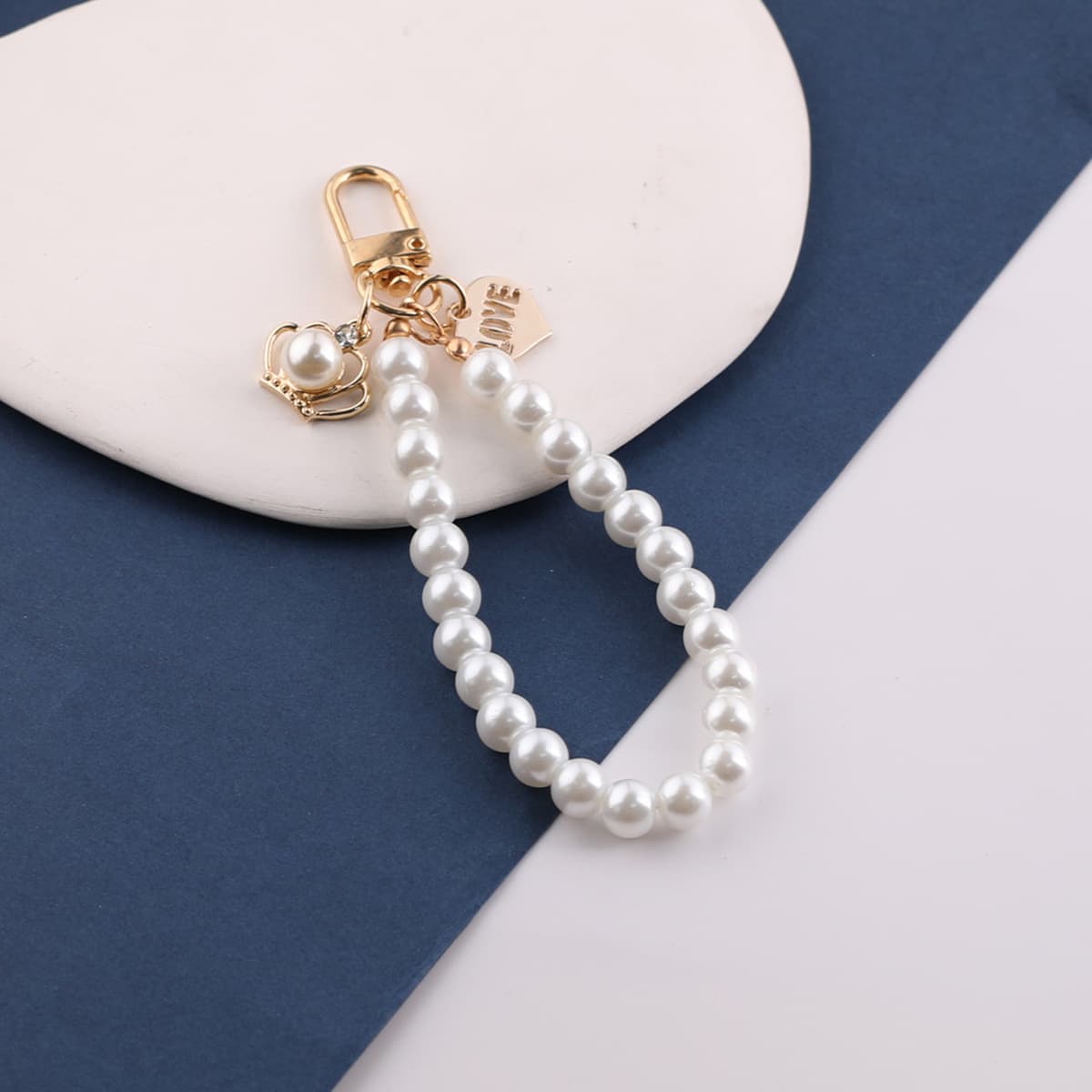 Винтажный имитационный жемчужный бант милый брелок подвеска diy наушники сумка подвеска ювелирный материал аксессуары