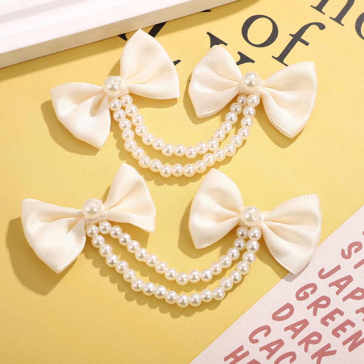 Маленькие ароматные банты классический черно-белый бант для мобильного телефона чехол для одежды, аксессуары, сумки,...