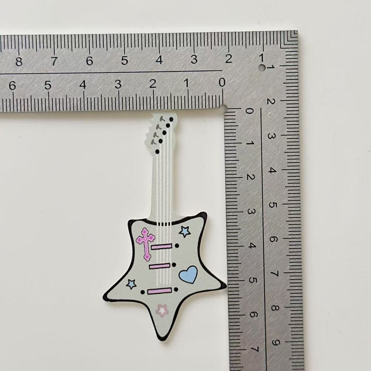 Мультяшная акриловая имитация бабочки, аксессуары для гитары, ручная работа, DIY, заколка для волос, головной убор,...