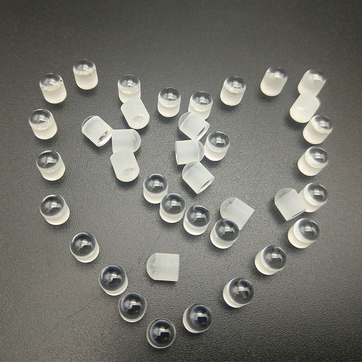 100 языков любви Проекция ожерелья Аксессуары HD оптические линзы Проекция нано-чип камень цилиндр