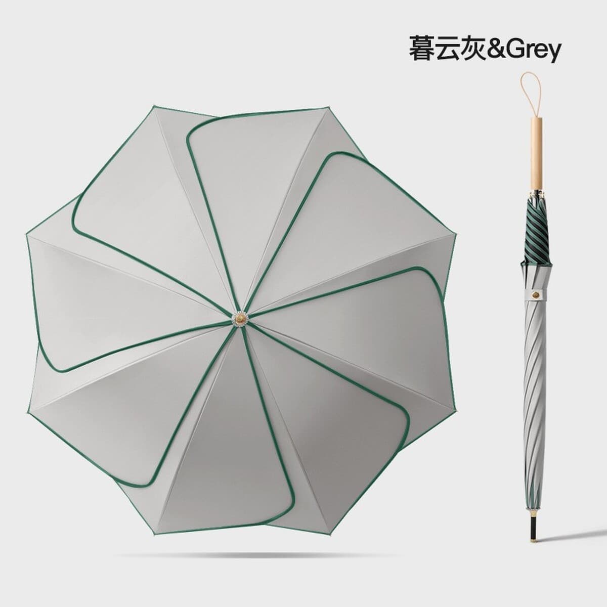 Эксклюзивная трансграничная поставка зонтов-лепестков двойного назначения для солнечной и дождливой погоды, с ручкой из...