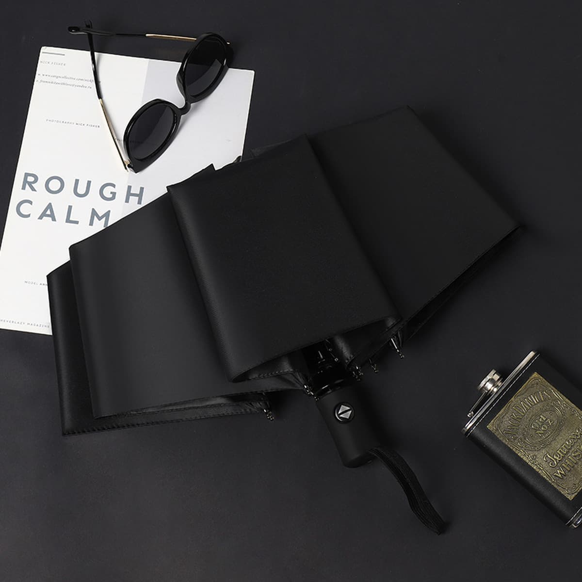 60 костяные кольца пряжка зонтик Дождь женский виниловый солнцезащитный зонтик зонтик полный автоматический зонтик рекламный...