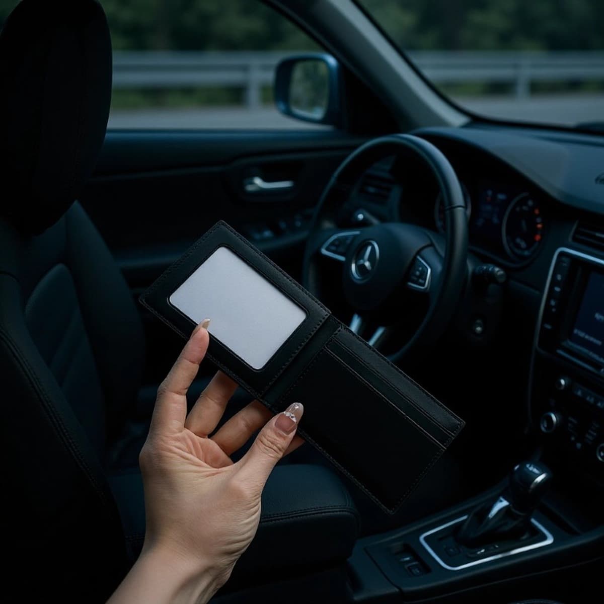 Мужской кошелек-портмоне унисекс с отделением для монет, держателем для карт и брелоком, набор из 7 новых подарочных коробок...