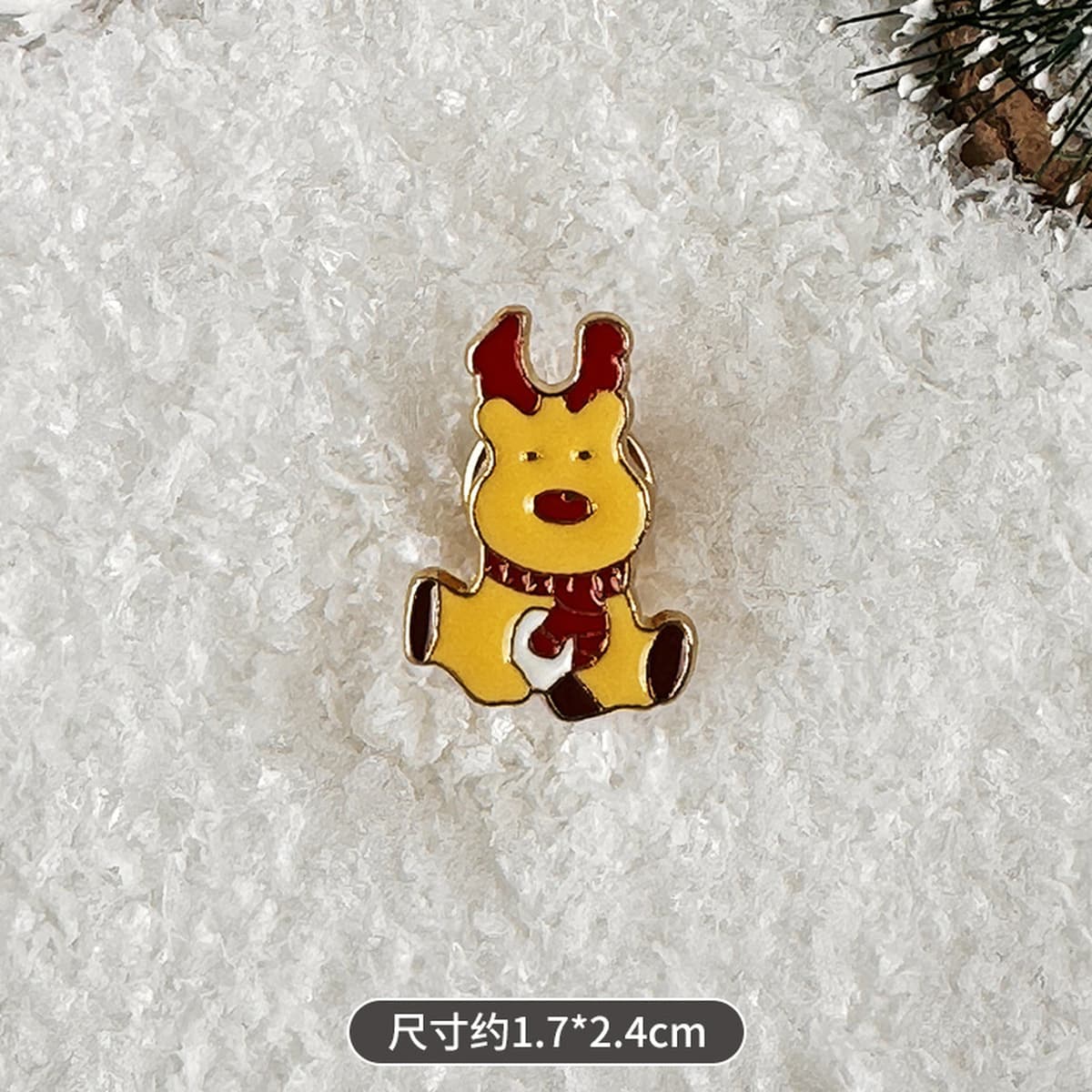 Брошь-значок Санта-Клаус, металлическая, в стиле мультфильма, с индивидуальным дизайном, рождественская брошь для одежды и...