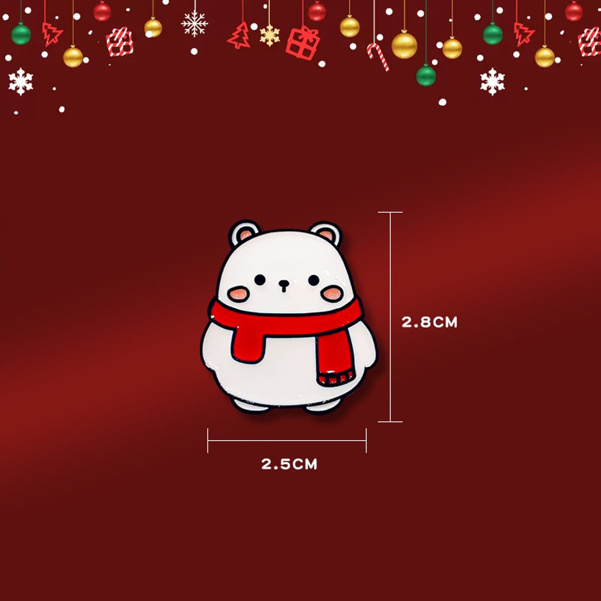 Рождественская брошь мультфильм капли масла металлический значок рождественские украшения старик дерево Лось колокольчик...