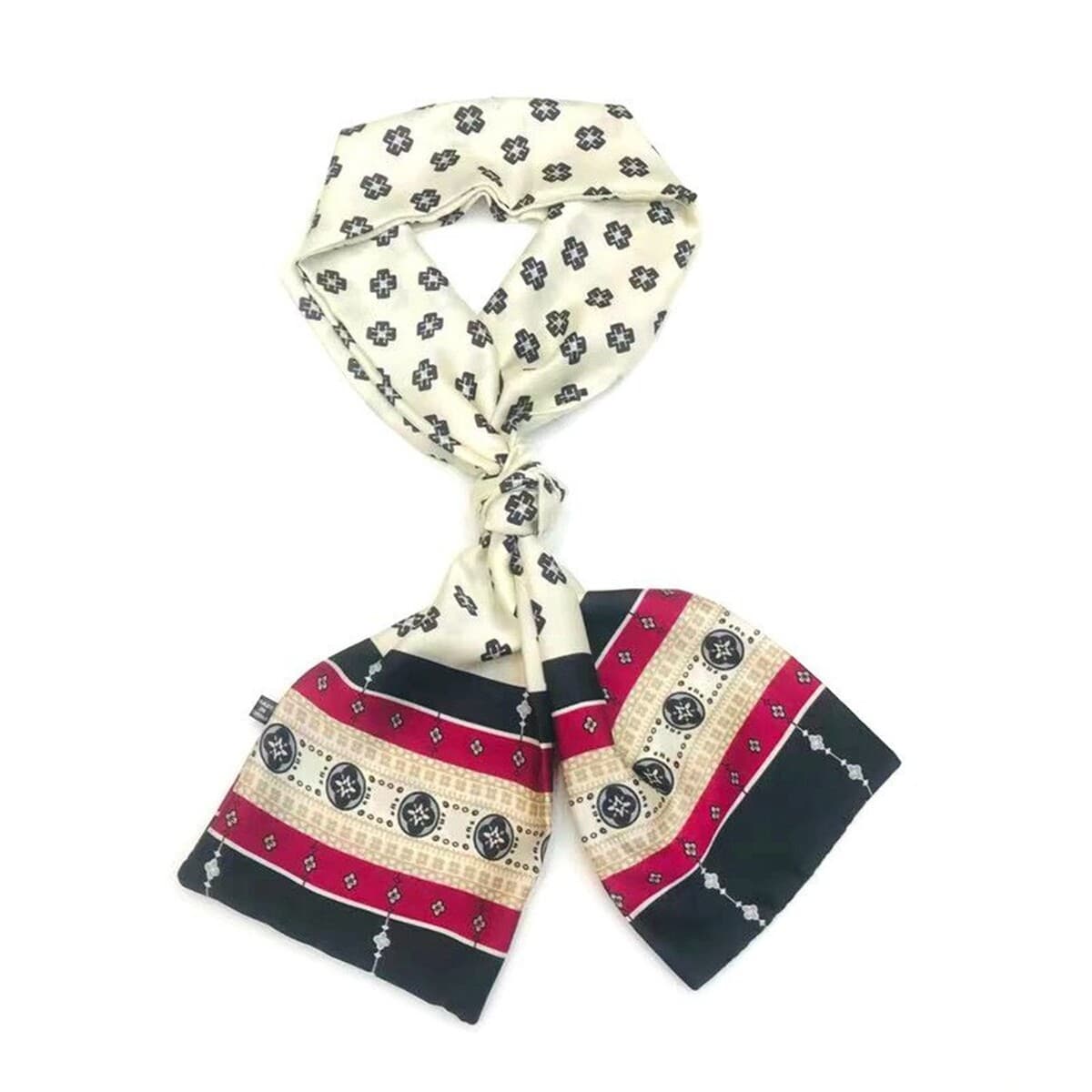 Звездный узкий шарф женский ремешок для волос