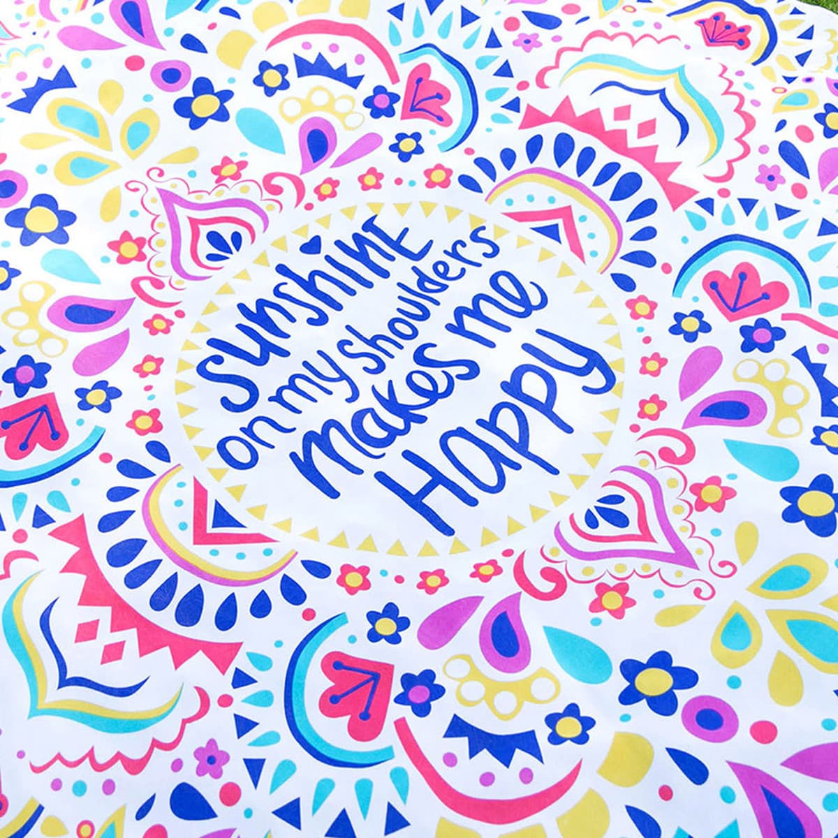 AliExpress Amazon Европейское и Американское Счастливое круглое пляжное полотенце с буквенным принтом шифоновое Шаль летнее...