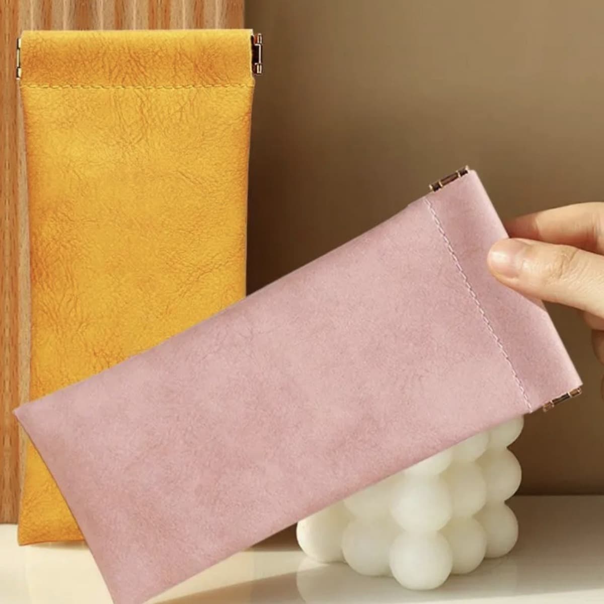 Сумка для очков солнцезащитные очки сумка для хранения мужских и женских очков портативная автоматическая закрытая шрапнель...