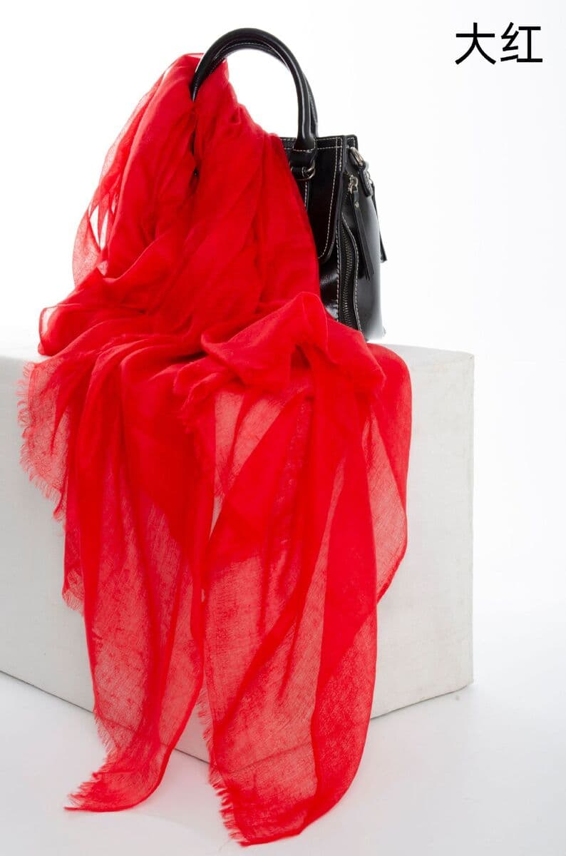 Внутренняя Монголия Фабрика Новый простой 400 шпалет тонкое кольцо бархатный шарф