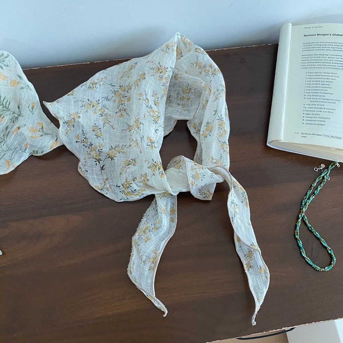 100% льняной шелковый шарф женский японский узкий вариант маленький длинный шарф дикий художественный ретро стримеры...