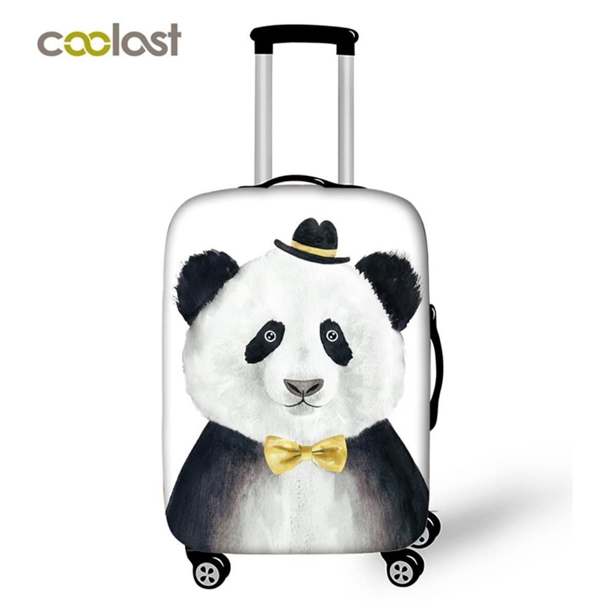 2024 Трансграничный милый ветер Иллюстрация животных цифровая печать утолщенный чехол для багажа высокая эластичная защитная...