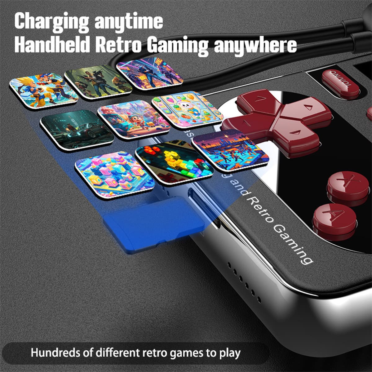 Трансграничная мини-портативная игровая зарядка «два в одном», беспроводной магнитный блок питания, портативная...