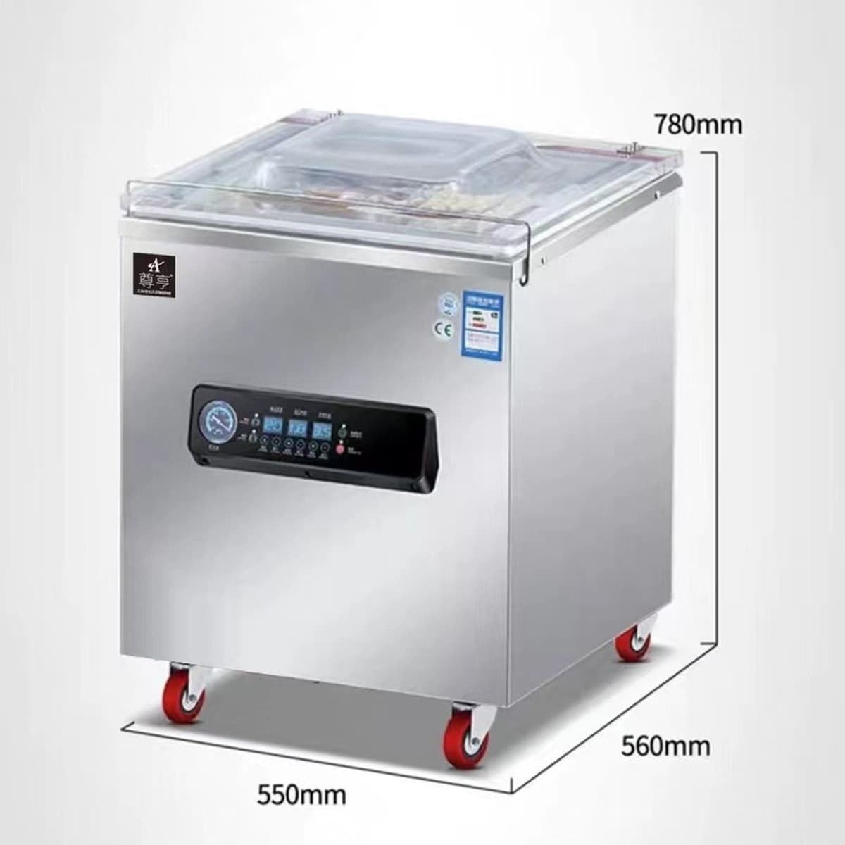 ZHHeng Новая интеллектуальная вакуумная машина AI Коммерческая сухая и влажная Двойная Вакуумная упаковочная машина...