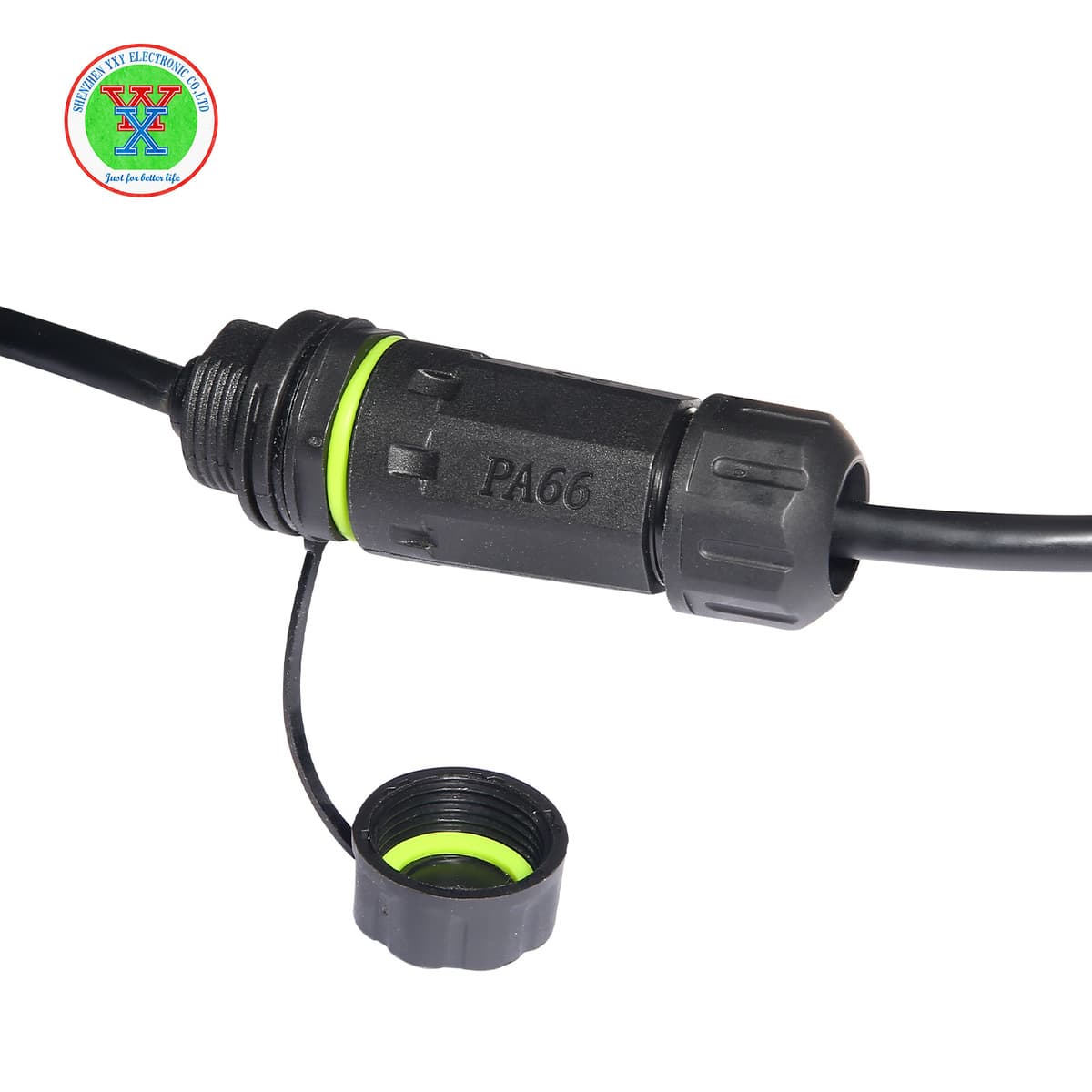 Соединитель кабеля сети М20КАТ6РДЖ 45 водоустойчивый размножая соединитель умной штепсельной вилки сети оборудования...