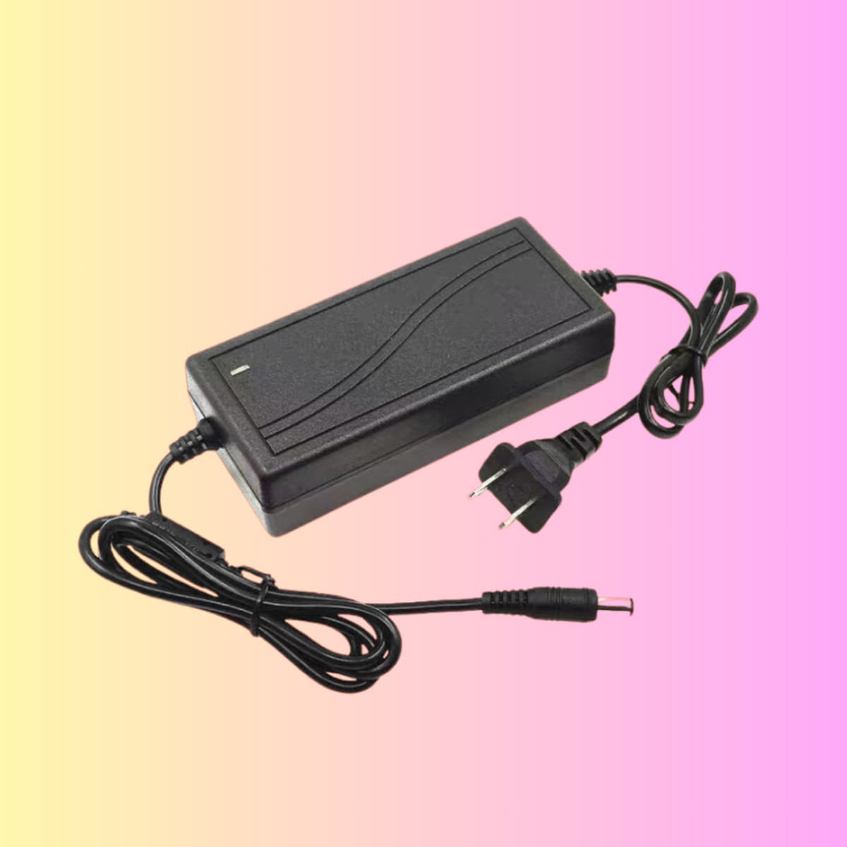 Адаптер питания 12В 5А, стандарт США и ЕС, 60Вт, высокоэффективный, с стабилизацией напряжения, для оборудования...