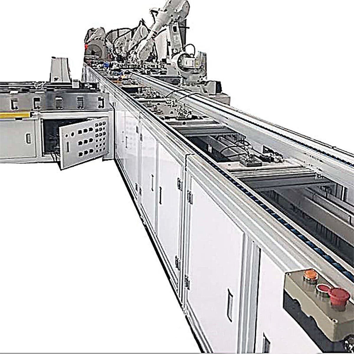 Фуцзянь завод сборочной линии электропроводки электромагнитный электронный замок сборочной платы сборочной линии