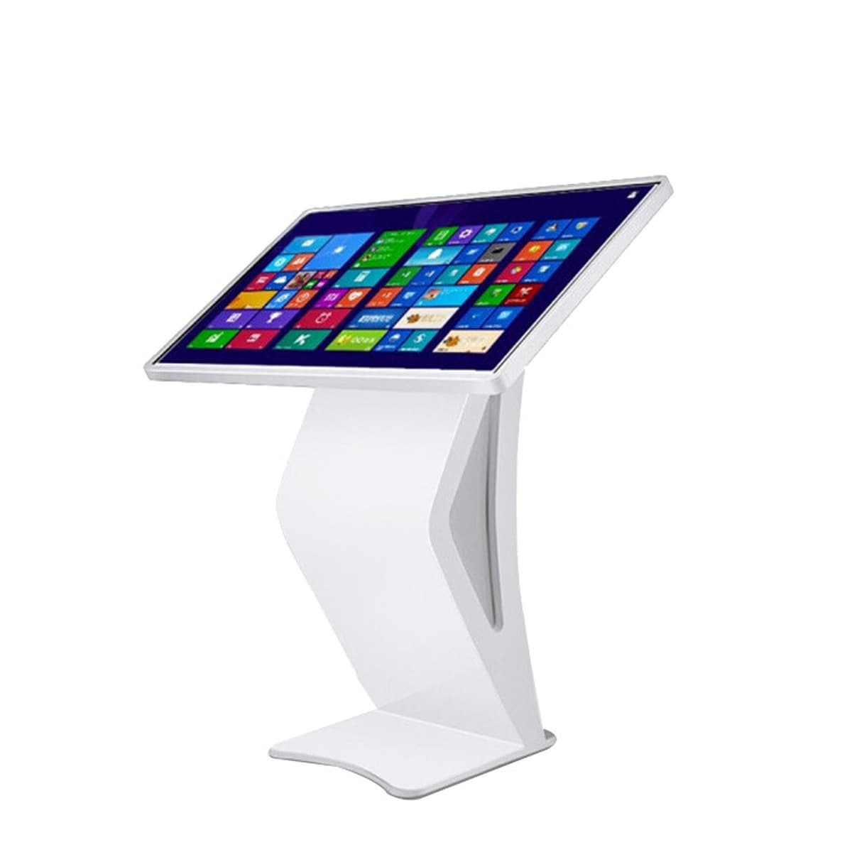 Рекламный сенсорный экран, многофункциональный сенсорный терминал для запросов, сетевой дисплей, напольный горизонтальный...