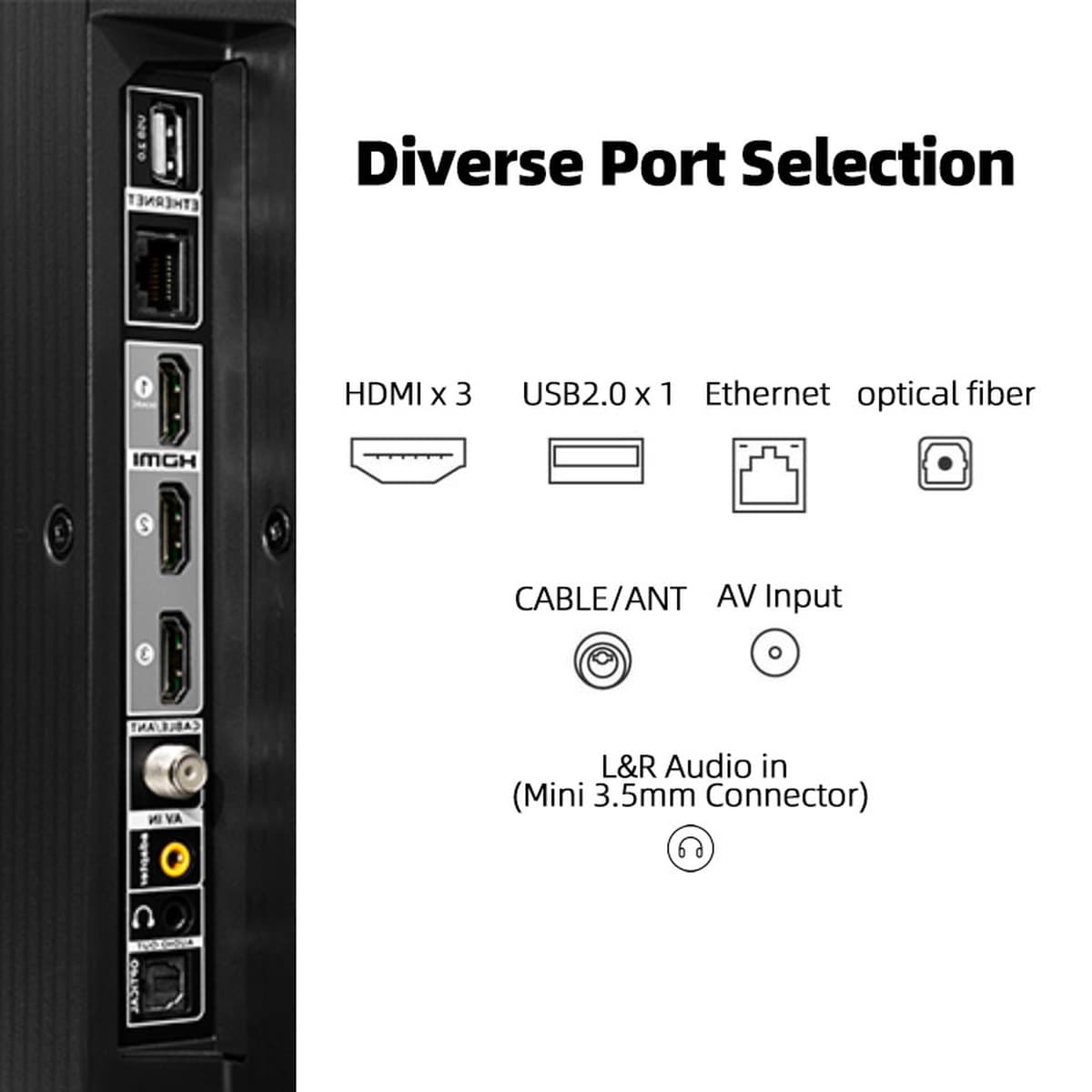 TCL 55 дюймов Smart TV 4K UHD HDR LED Android — глобальная версия телевизора