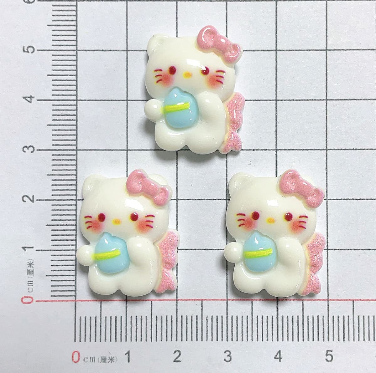 Яркий мультяшный детский сад кошка DIY кремовый клей для мобильного телефона чехол для заколки головки веревка для обуви...