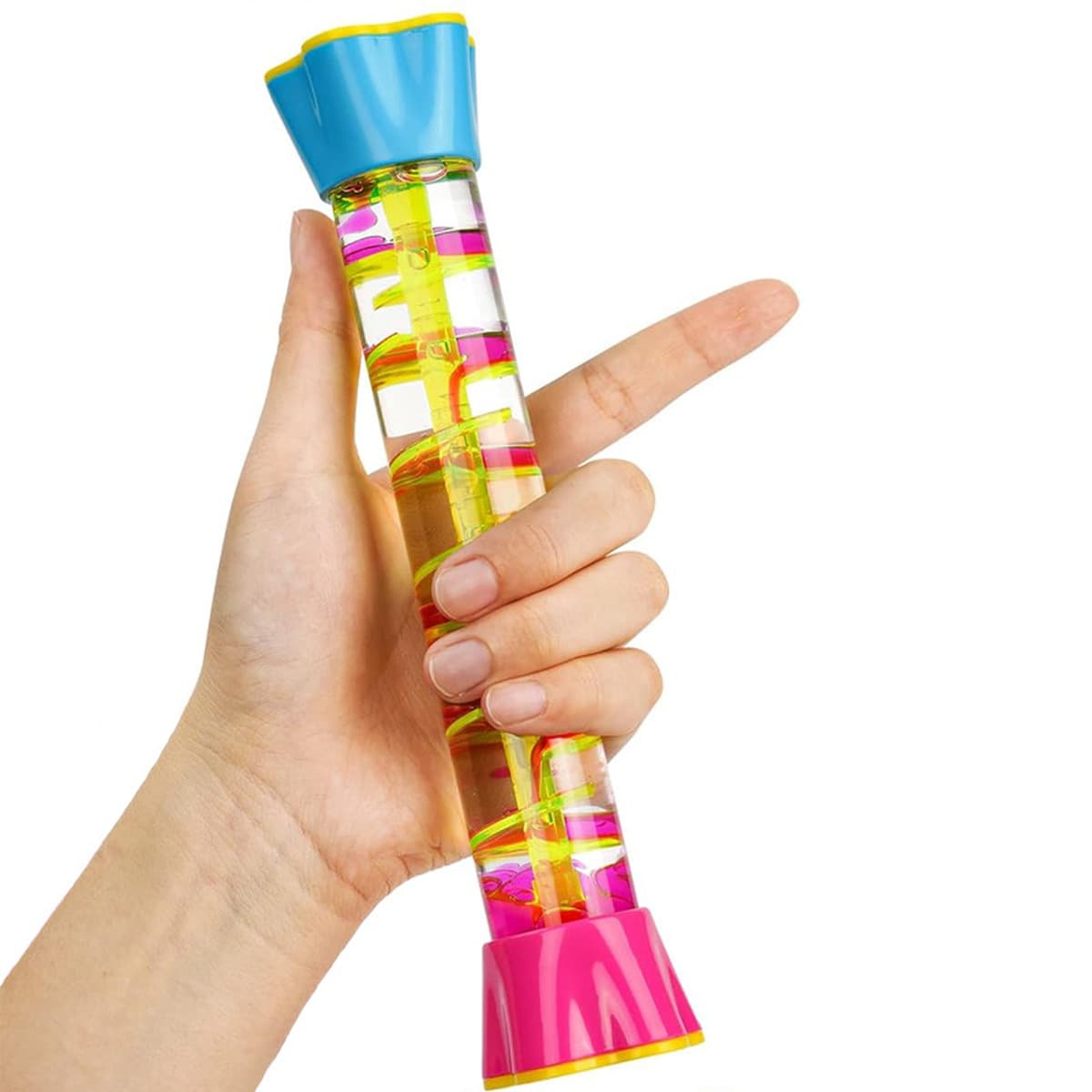 Креативные красочные длинные колонны, спиральные масляные капли, декомпрессия, скучные настольные ремесленные украшения,...