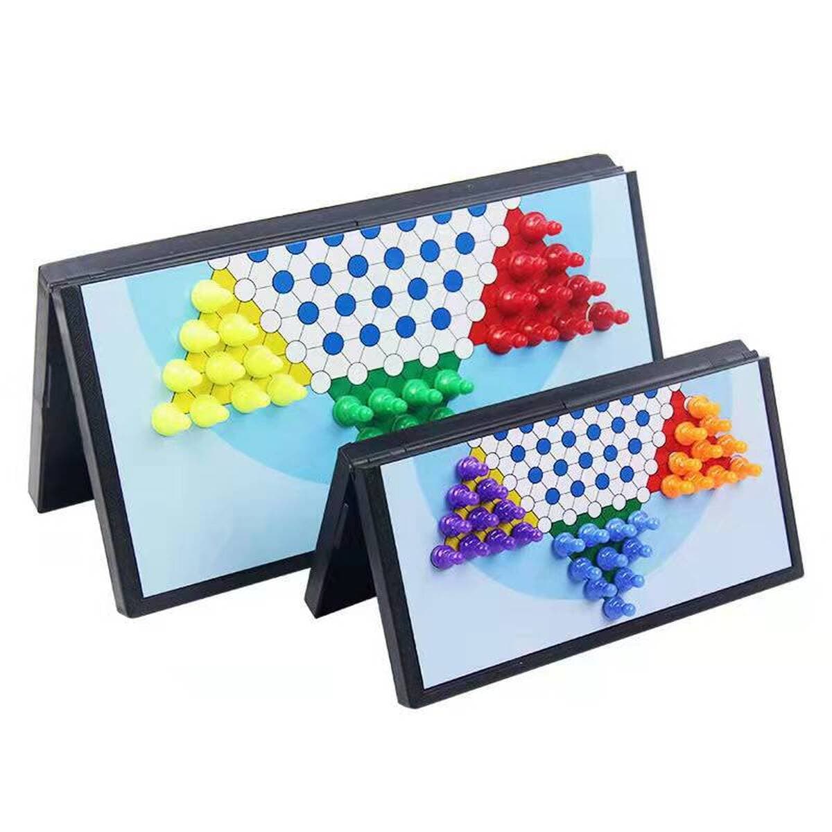 Магнитные шашки Детский взрослый большой родительский и детский игровой джемпер Портативная складная доска Развивающие...