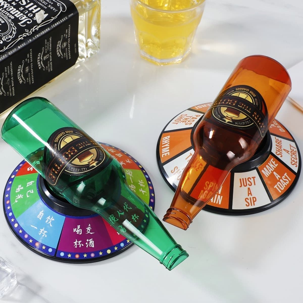 Пивная Бутылка Игра Питьевая Игра Вращающаяся Бутылка Вина Поворотный Стол Бар Игровой Костюм КТВ Весело Игрушка Вечеринка