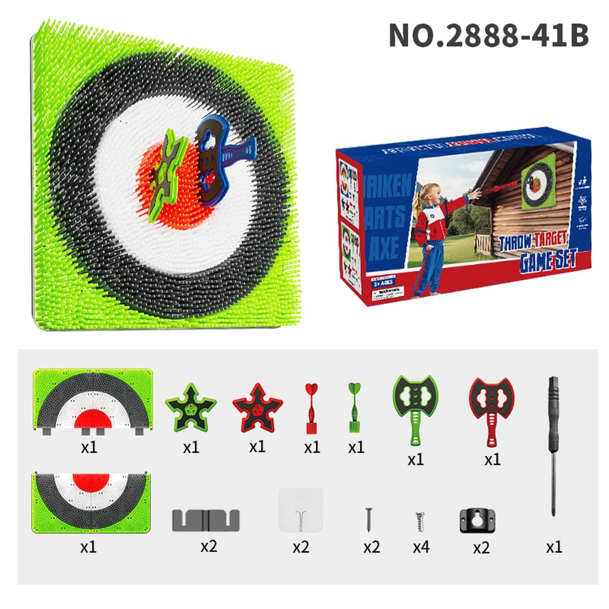 Набор для метания дротиков для детей с подставкой, игра с тарелками и топором, для дома и улицы