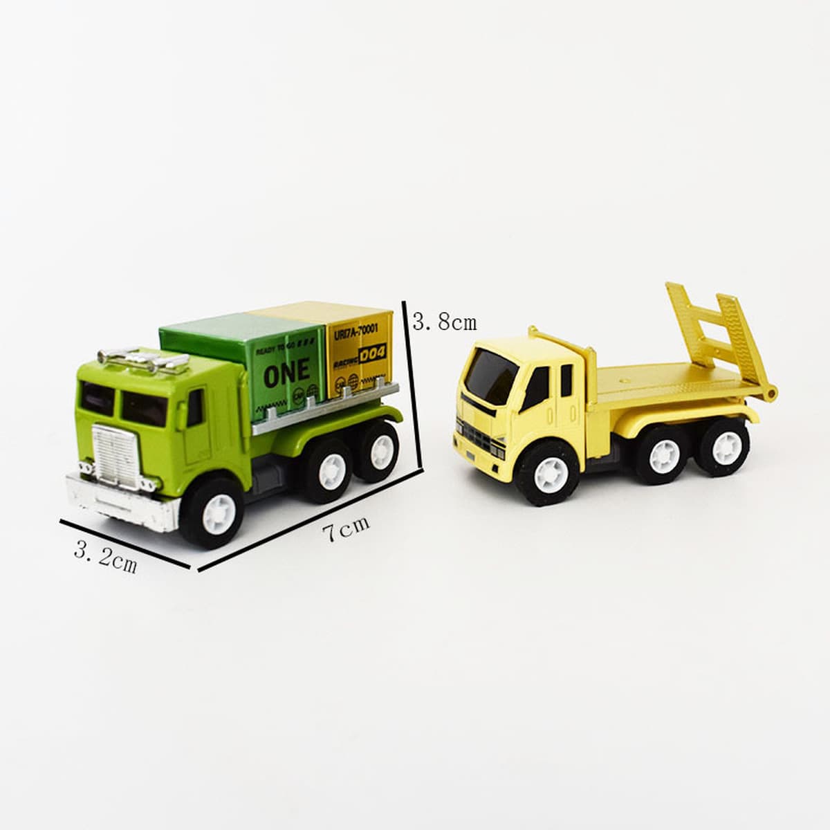 Сплав тянуть назад автомобиль мультфильм транспорт грузовик самосвал санитария автомобиль Карманный Автомобиль захватить...