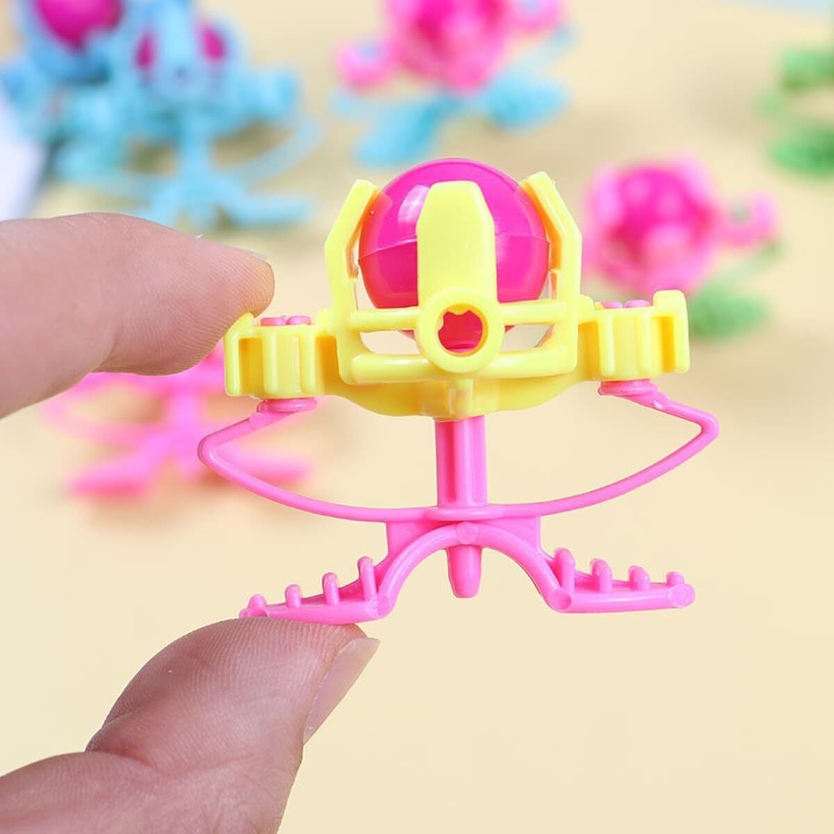 Детский шарик для выброса, креативный шарик для запуска, забавная игрушка-трюк, семейный интерактивный декомпрессионный...