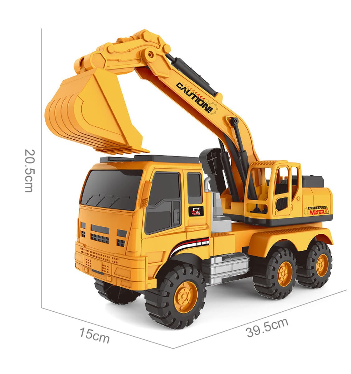 Супер большая Инженерная машина игрушка Моделирование каботажного хода экскаватор миксер игрушка мальчик дети песок копать...