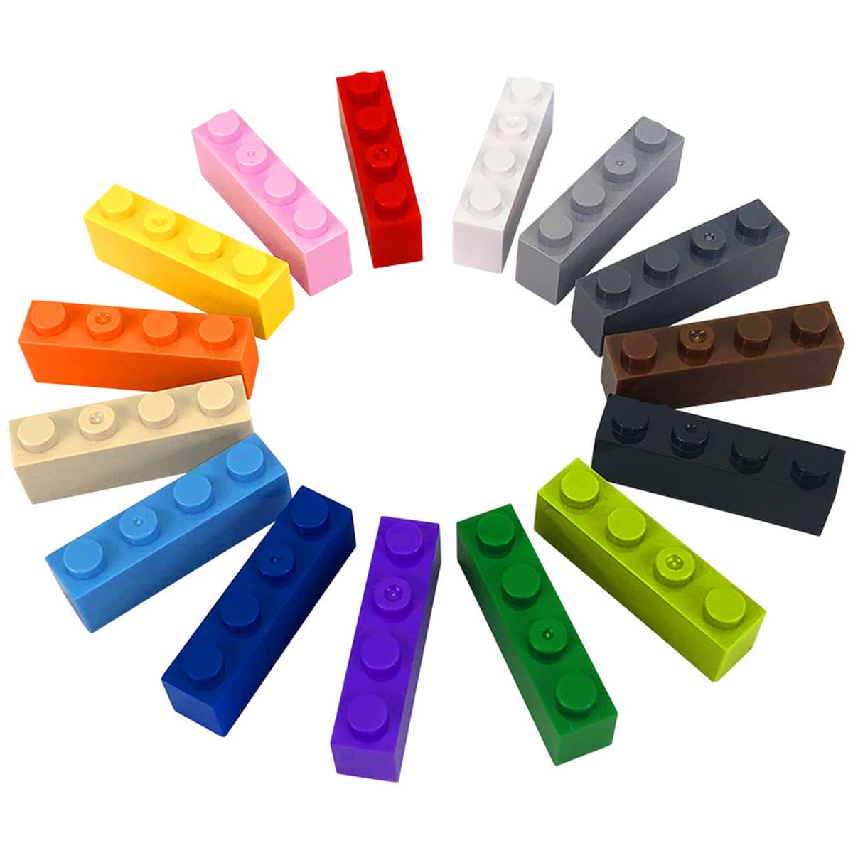 Совместимость со строительными блоками Lego с мелкими частицами 1x4 Высокая кирпичная основа аксессуары для частиц детские...