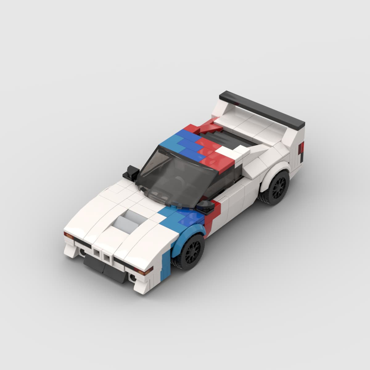 Строительные блоки MOC, совместимые с LEGO Speed Series 8, сетка, код сокровищ M1, гоночное здание для мальчиков,...
