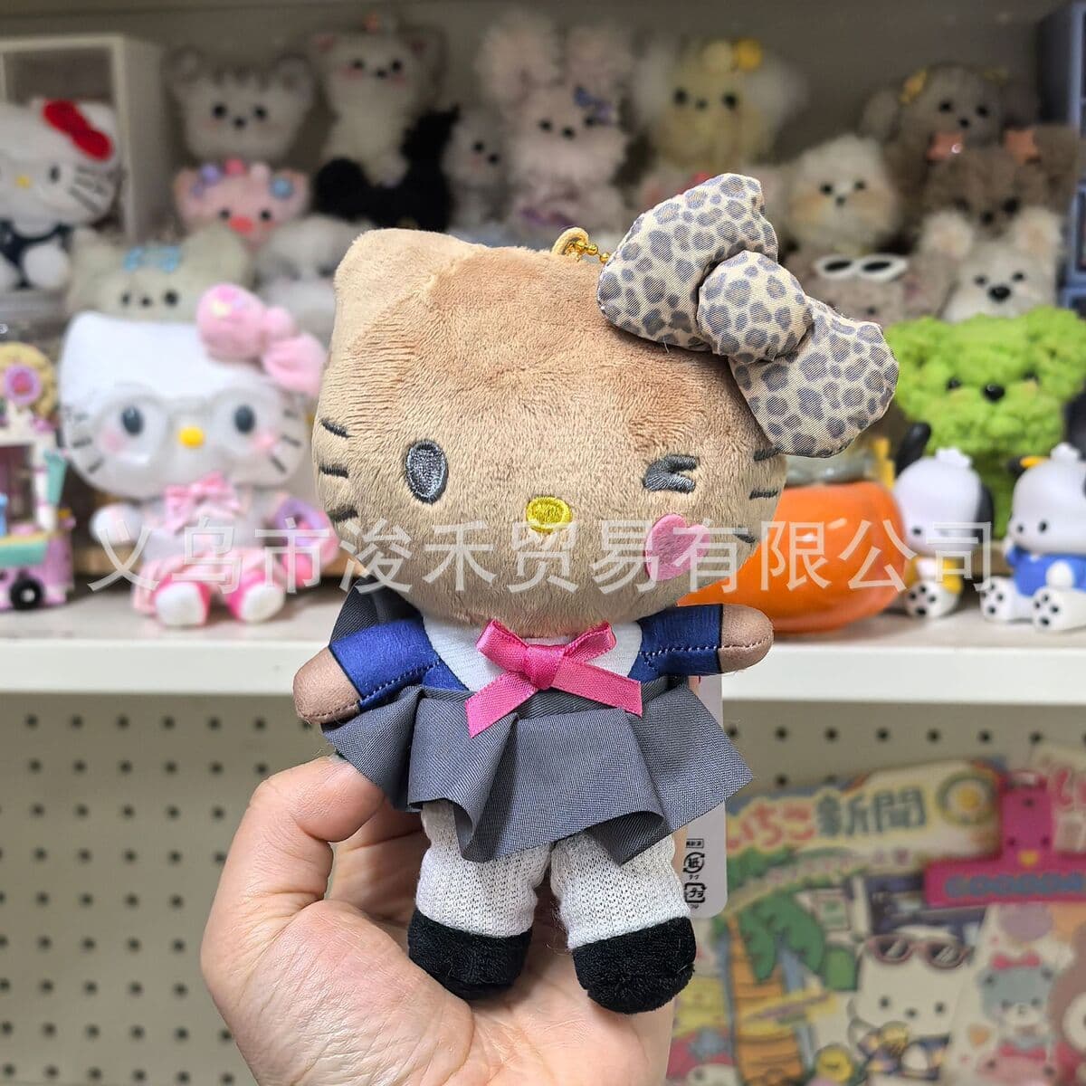 Любовь hellokitty кукла брелок подвеска подарочная сумка плюшевая милая кукла подвеска милая