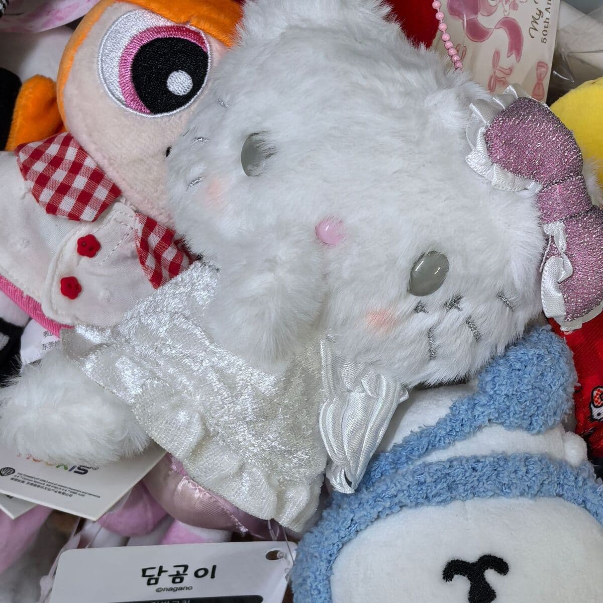 Любовь hellokitty кукла брелок подвеска подарочная сумка плюшевая милая кукла подвеска милая