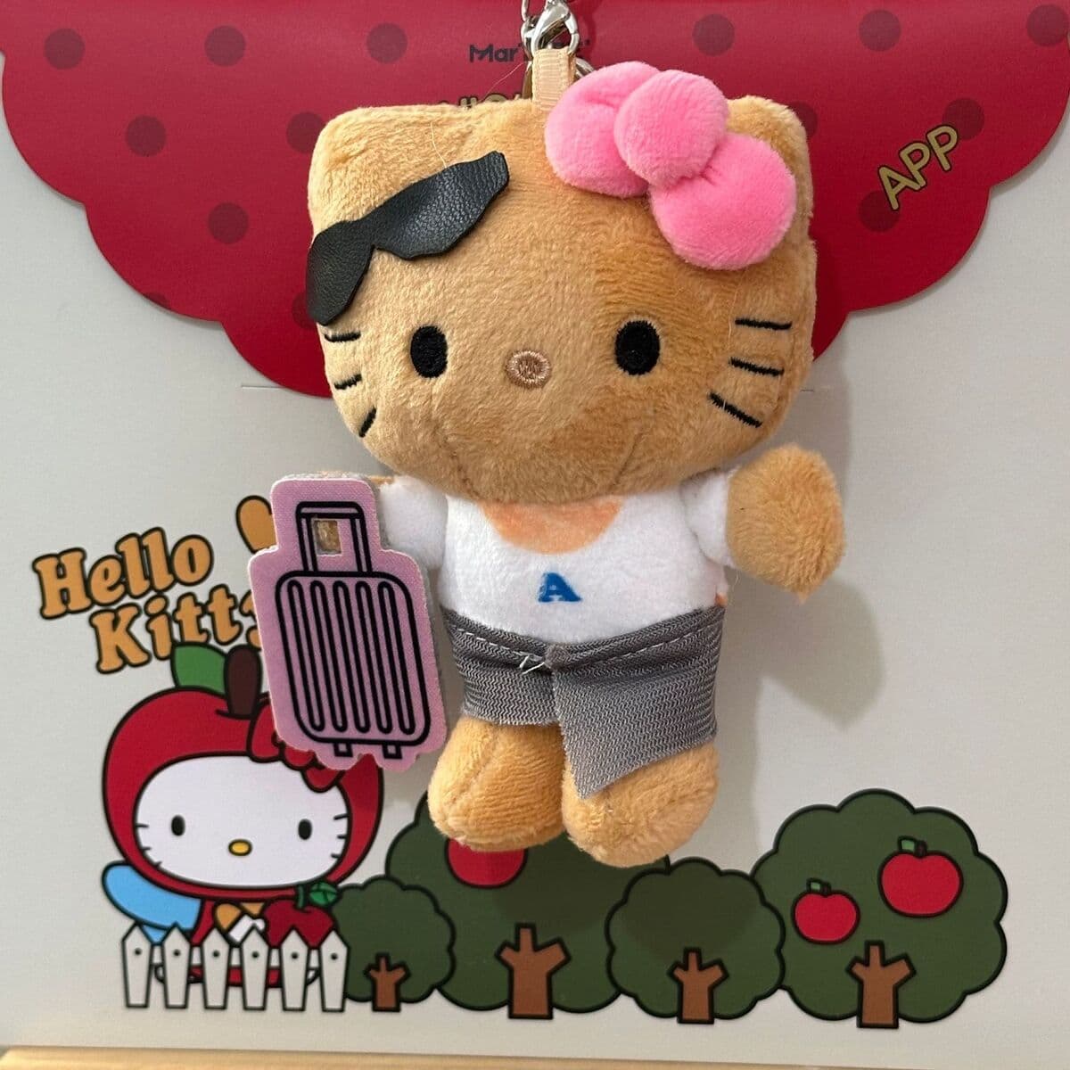 Любовь hellokitty кукла брелок подвеска подарочная сумка плюшевая милая кукла подвеска милая
