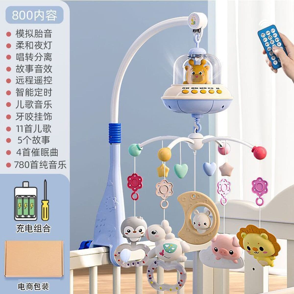 Новорожденный ребенок погремушки детская коляска музыкальная кровать подвесная вращающийся колокольчик детская головоломка...