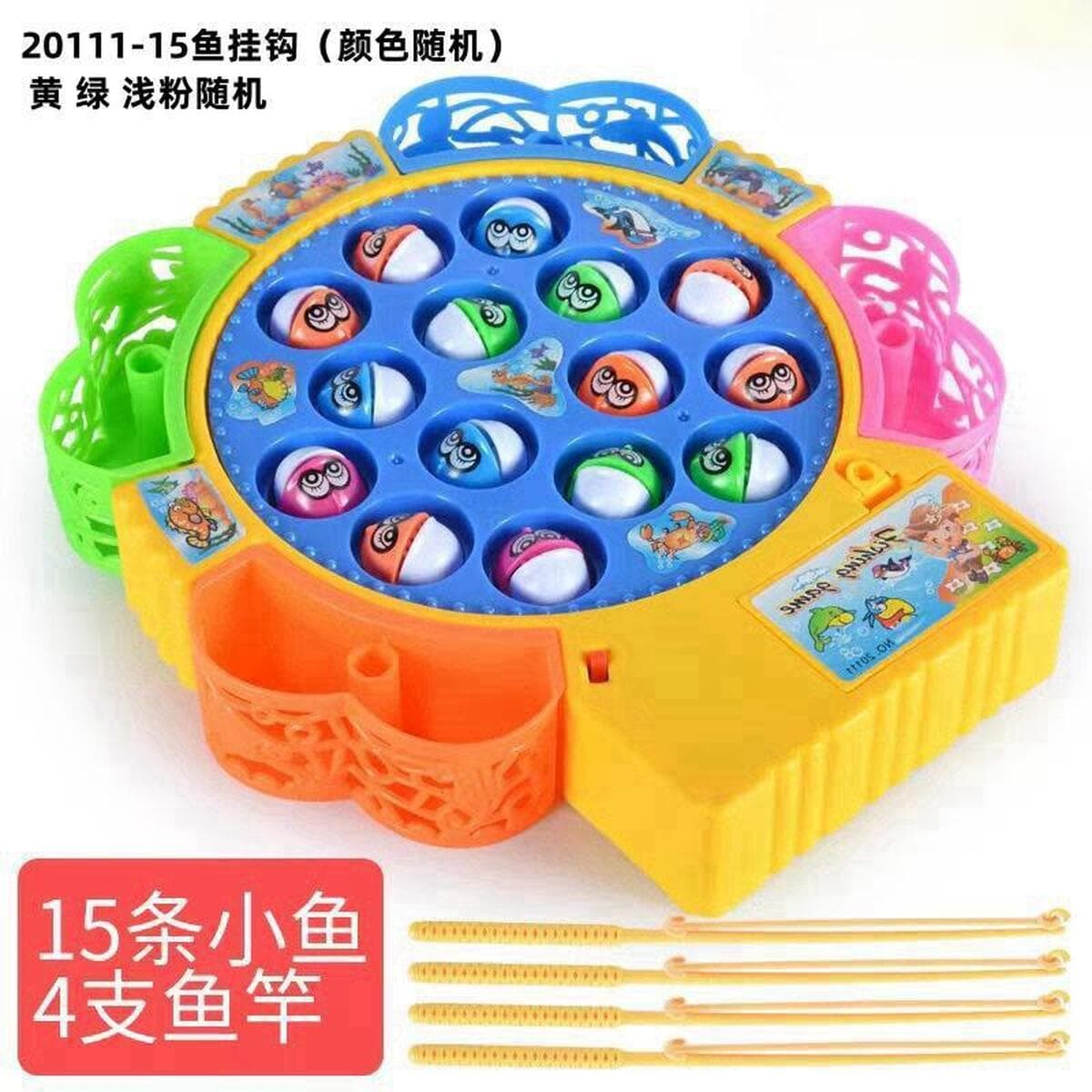 Детская электрическая вращающаяся Магнитная игрушка для рыбалки, развивающая раннее образование, многофункциональная...