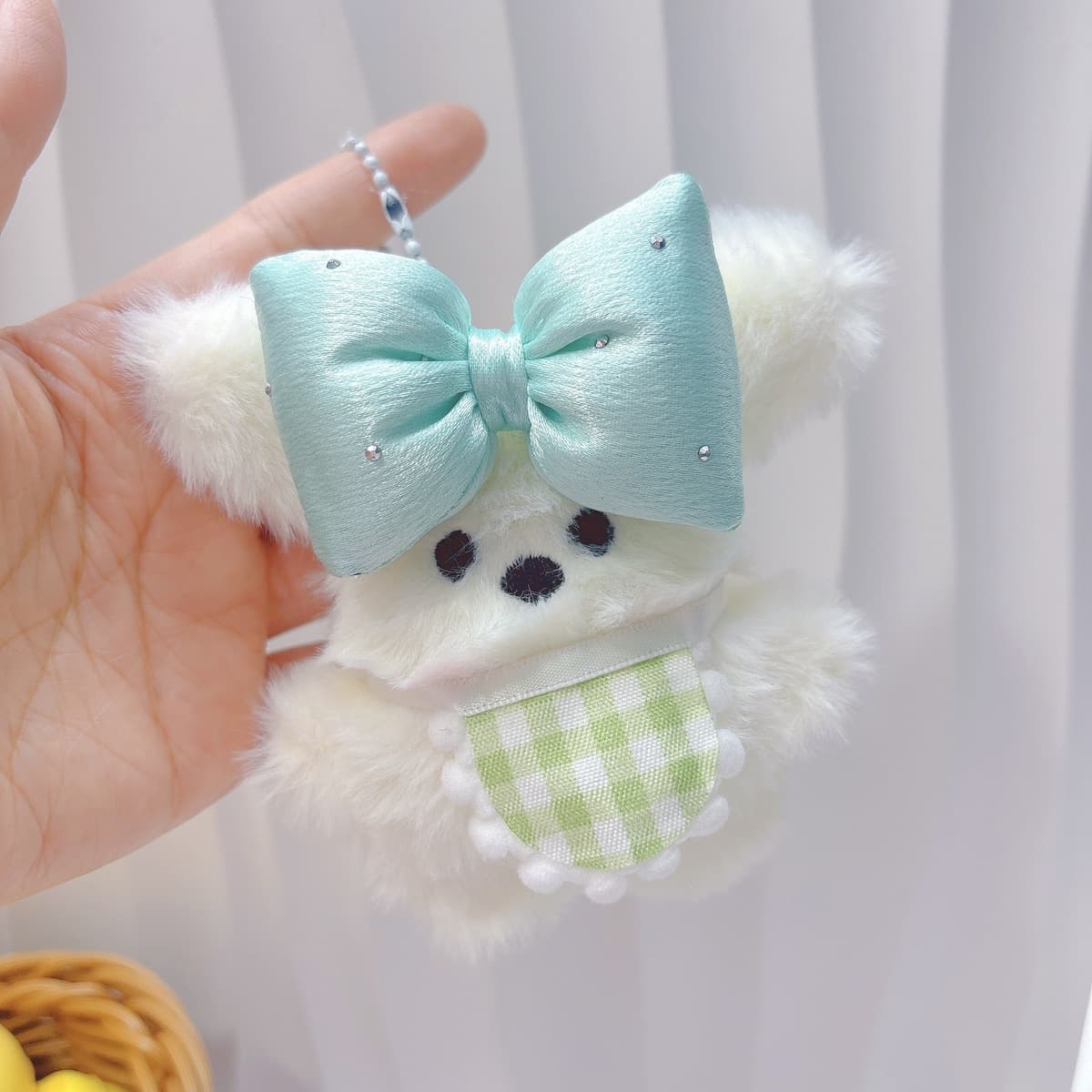 Популярный пищащий плюшевый брелок-подвеска в виде милого котенка, игрушка для автоматов с игрушками, плюшевая кукла