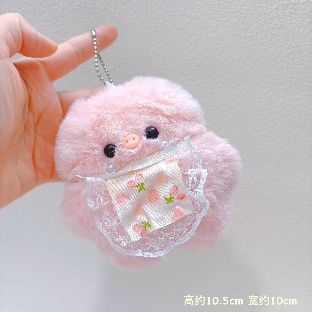 Популярный пищащий плюшевый брелок-подвеска в виде милого котенка, игрушка для автоматов с игрушками, плюшевая кукла