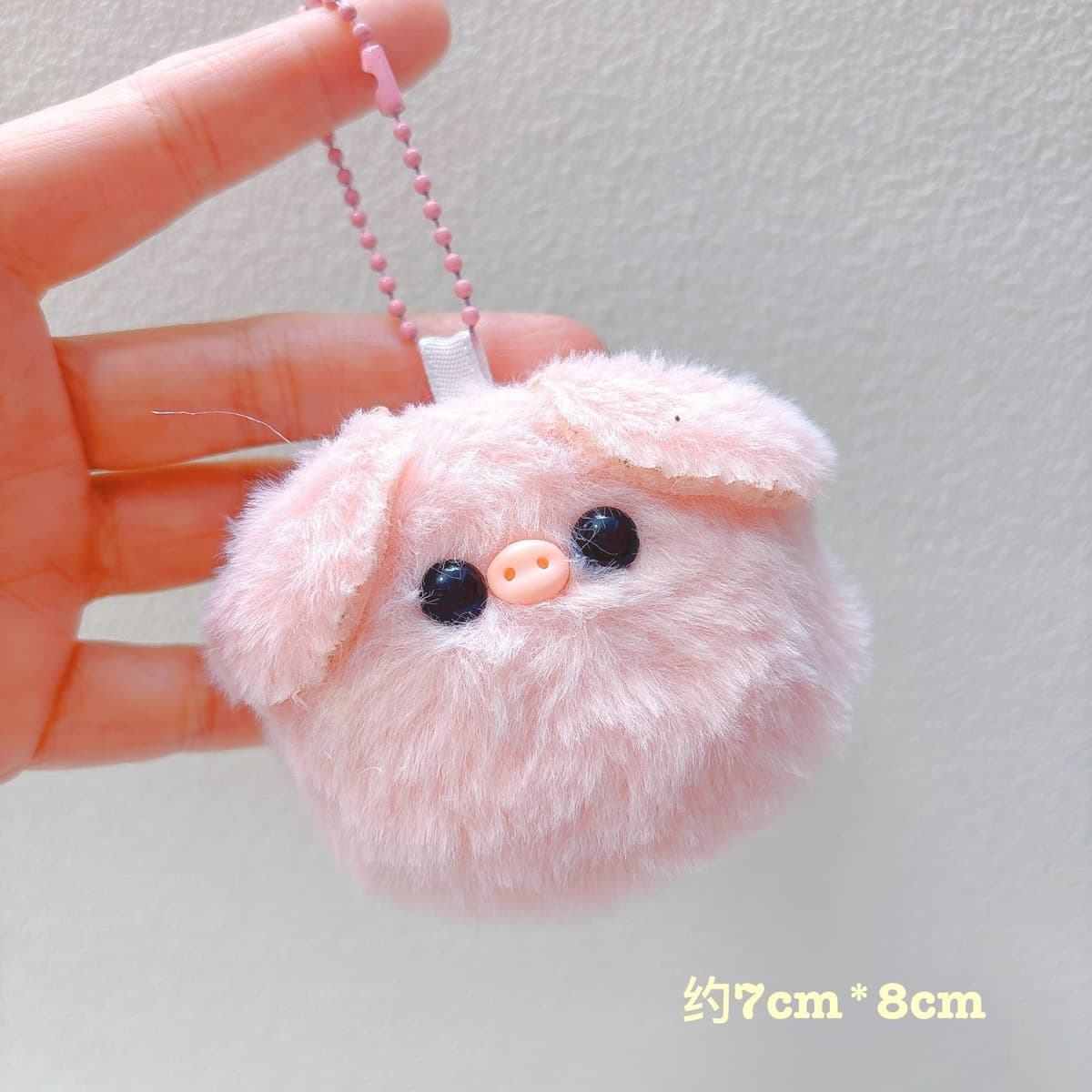 Популярный пищащий плюшевый брелок-подвеска в виде милого котенка, игрушка для автоматов с игрушками, плюшевая кукла