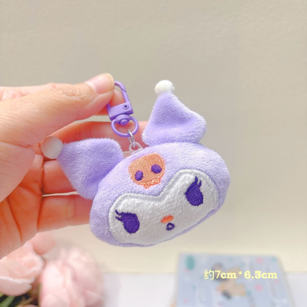 Популярный пищащий плюшевый брелок-подвеска в виде милого котенка, игрушка для автоматов с игрушками, плюшевая кукла