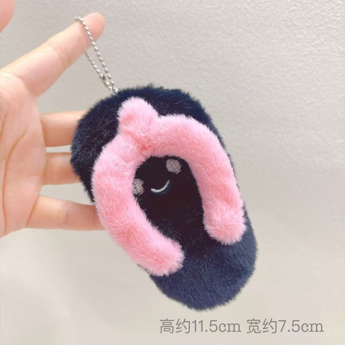 Популярный пищащий плюшевый брелок-подвеска в виде милого котенка, игрушка для автоматов с игрушками, плюшевая кукла