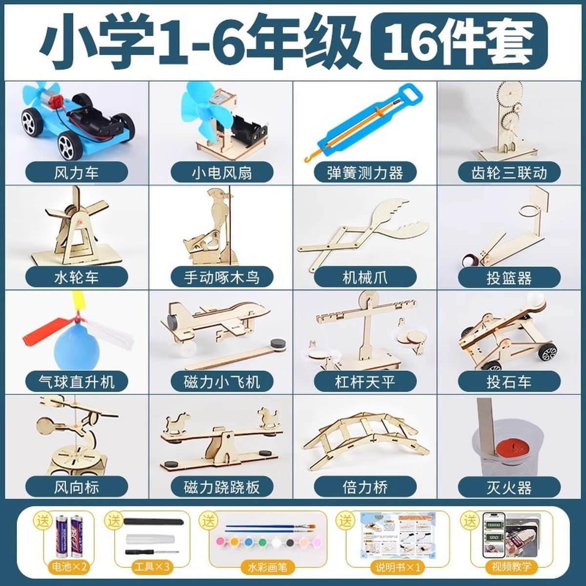 Детский набор научных экспериментов Студенческая технология делает небольшие изобретательские материалы Детский сад...