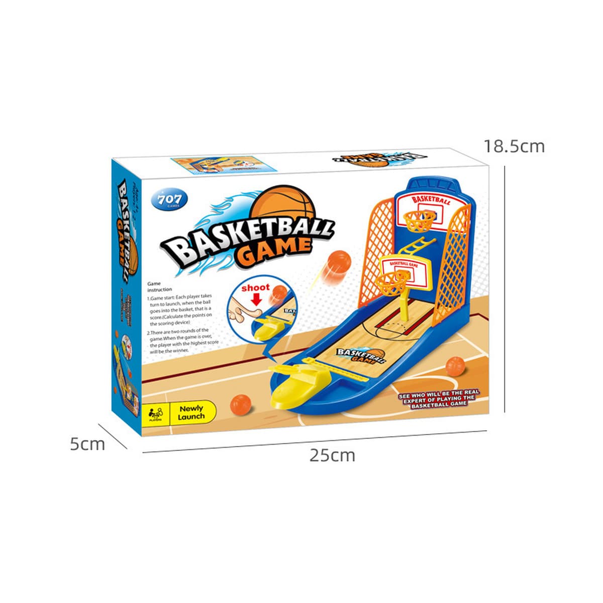 Настольная игра «Кросс-бордер фингер-баскетбол», игра с мячом, интерактивный баскетбольный автомат для двух игроков,...