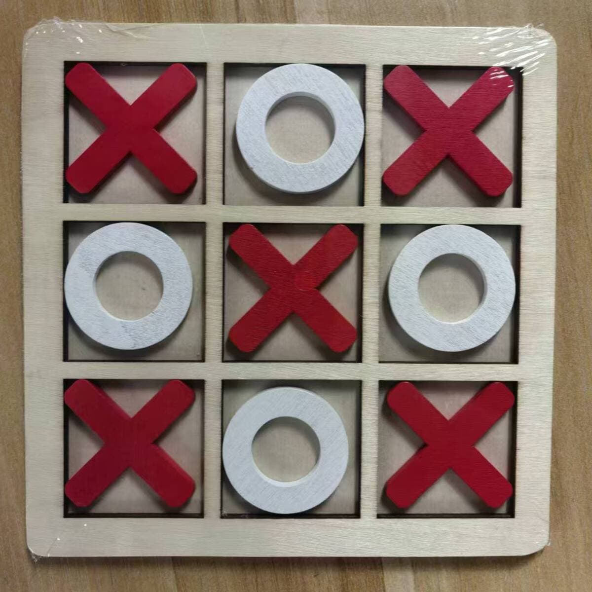 Трансграничные деревянные Nine Gongge XO Шахматы-крестики-нолики развивающие игрушки для детей Раннее образование Настольные...