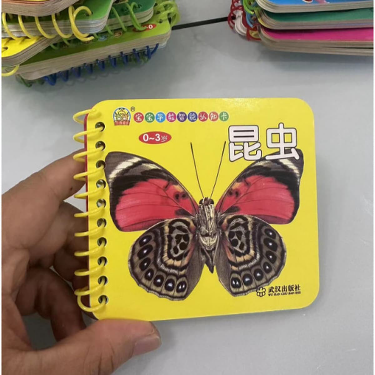 Развивающие карточки для малышей, износостойкая книжка-флипбук для детей 0-3-6 лет, распознавание изображений, распознавание...