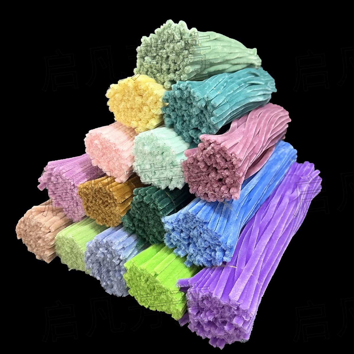 Индивидуально упакованные витые палочки, разноцветные шенилловые нити, материалы для витых палочек, игрушки для сборки,...