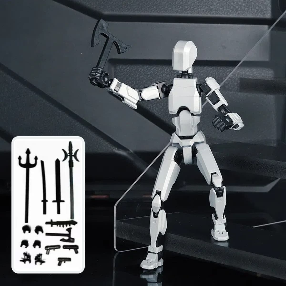 Трансграничный dummy 13 счастливая кукла 13 суставов Движимая DIY декомпрессионный артефакт 3D Print Игрушка манекен